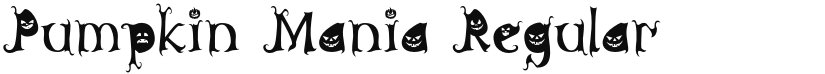 Pumpkin Mania font download