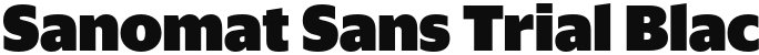 Sanomat Sans Trial Black