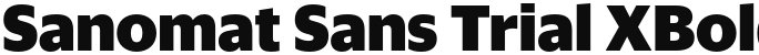 Sanomat Sans Trial XBold