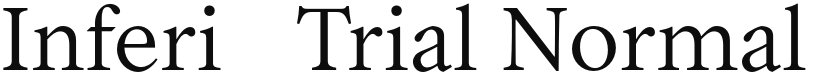 Inferi-Trial font download