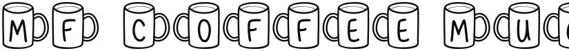 MF Coffee Mugs font download