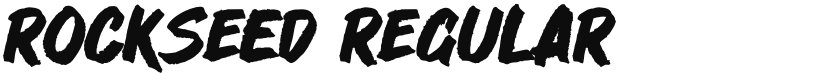 Rockseed font download
