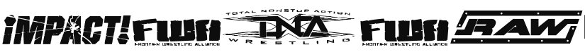 Pro Wrestling Logos font download