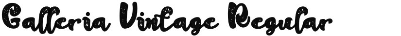 Galleria Vintage font download