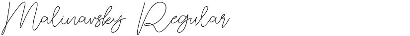 Malinavsky font download