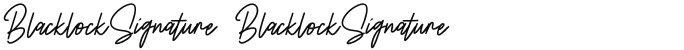 BlacklockSignature BlacklockSignature