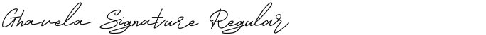 Ghavela Signature Regular