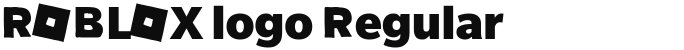 ROBLOX logo Regular