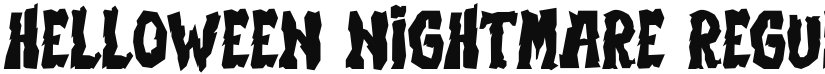 Helloween Nightmare font download