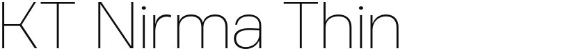 KT Nirma font download