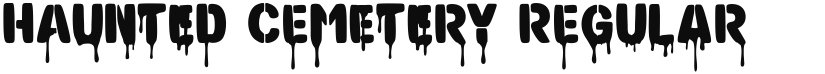 Haunted Cemetery font download