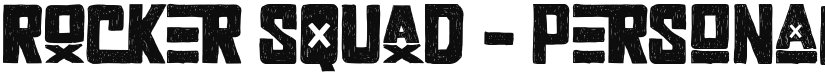 Rocker Squad - Personal use font download
