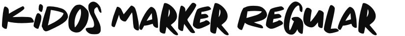 Kidos Marker font download