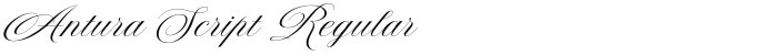 Antura Script Regular