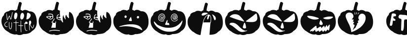Woodcutter Pumpkins font download