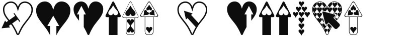 Hearts n Arrows font download