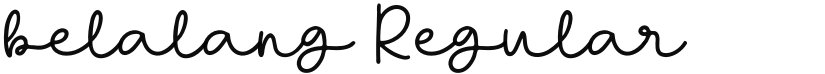belalang font download
