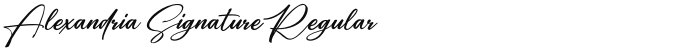 Alexandria Signature Regular