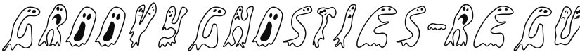 Groovy Ghosties font download