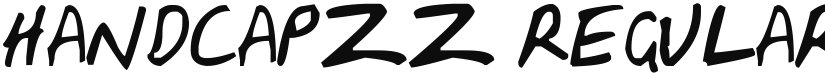 HandCapzz font download