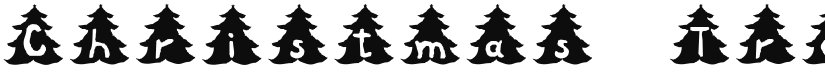 Christmas Tree font download