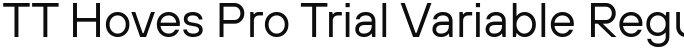 TT Hoves Pro Trial Variable Regular