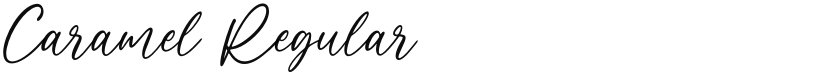 Caramel font download