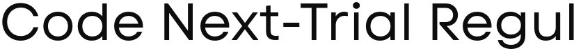 Code Next-Trial font download