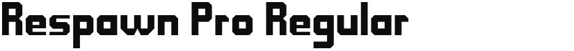 Respawn Pro font download