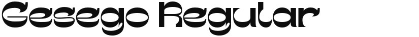Gesego font download