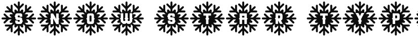 Snow Star Type font download