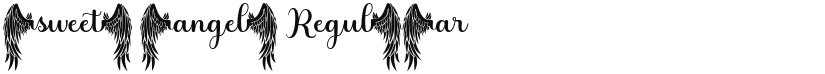 sweet angel font download