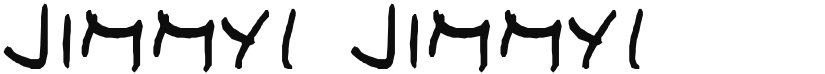 JIMMY1 font download