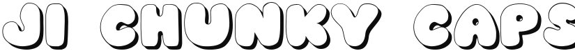 JI Chubby / Chunky Caps font download