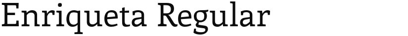 Enriqueta font download