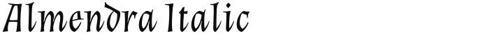 Almendra Italic