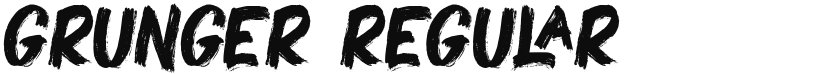 Grunger font download