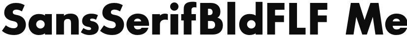 SansSerifBldFLF font download