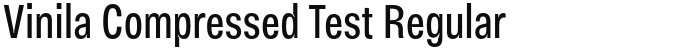 Vinila Compressed Test Regular