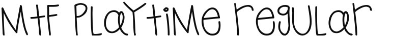 MTF Playtime font download