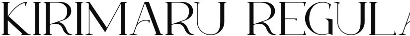 Kirimaru font download
