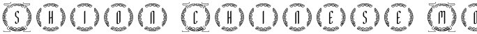Shion Chinese Monogram Regular