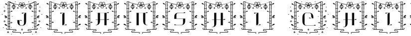 Jianshi Chinese Monogram font download