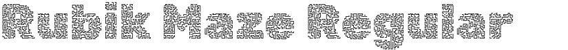 Rubik Maze font download