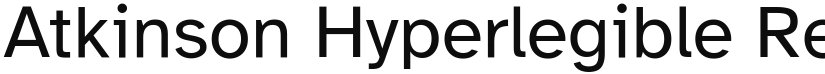 Atkinson Hyperlegible font download