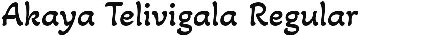 Akaya Telivigala font download