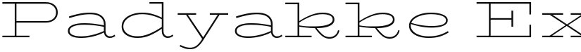 Padyakke Expanded One font download