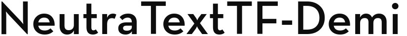 Neutra Text TF Light font download