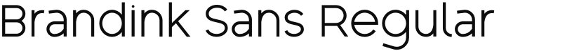 Brandink Sans font download