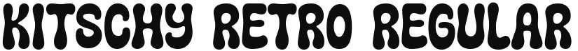 Kitschy Retro font download